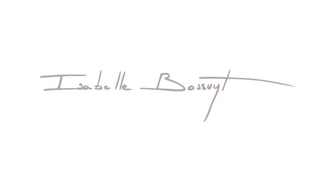 Handtekening Isabelle Bossuyt
